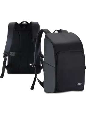 TEAVAS Travel Bartender Bag - Bar & Wine Tools Carrying Backpack with Padded Compartments & Shoulder Strap - Waterproof Bar Bag for Mixologists, Cocktail Making, Indoor, Outdoor, Patio, Work & Party
