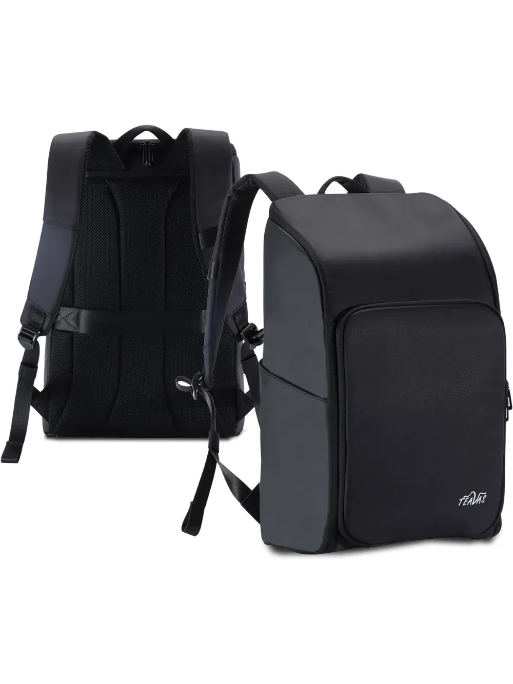 TEAVAS Travel Bartender Bag - Bar & Wine Tools Carrying Backpack with Padded Compartments & Shoulder Strap - Waterproof Bar Bag for Mixologists, Cocktail Making, Indoor, Outdoor, Patio, Work & Party