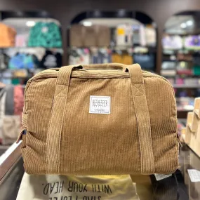 The Panda Chai ☕️ Corduroy 🐼 Large BeeKeeper Weekender (Masterpiece)