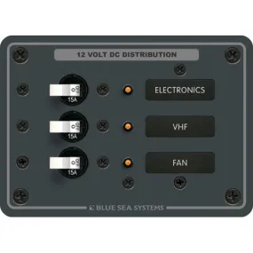 Traditional Metal DC Panel - 3 Positions