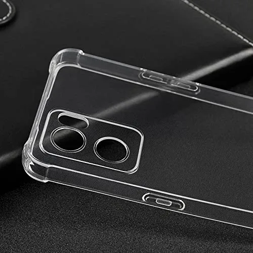 Transparent Silicone Mobile Back Cover for OnePlus Nord CE 2 (5G) (Soft & Flexible Back Cover)