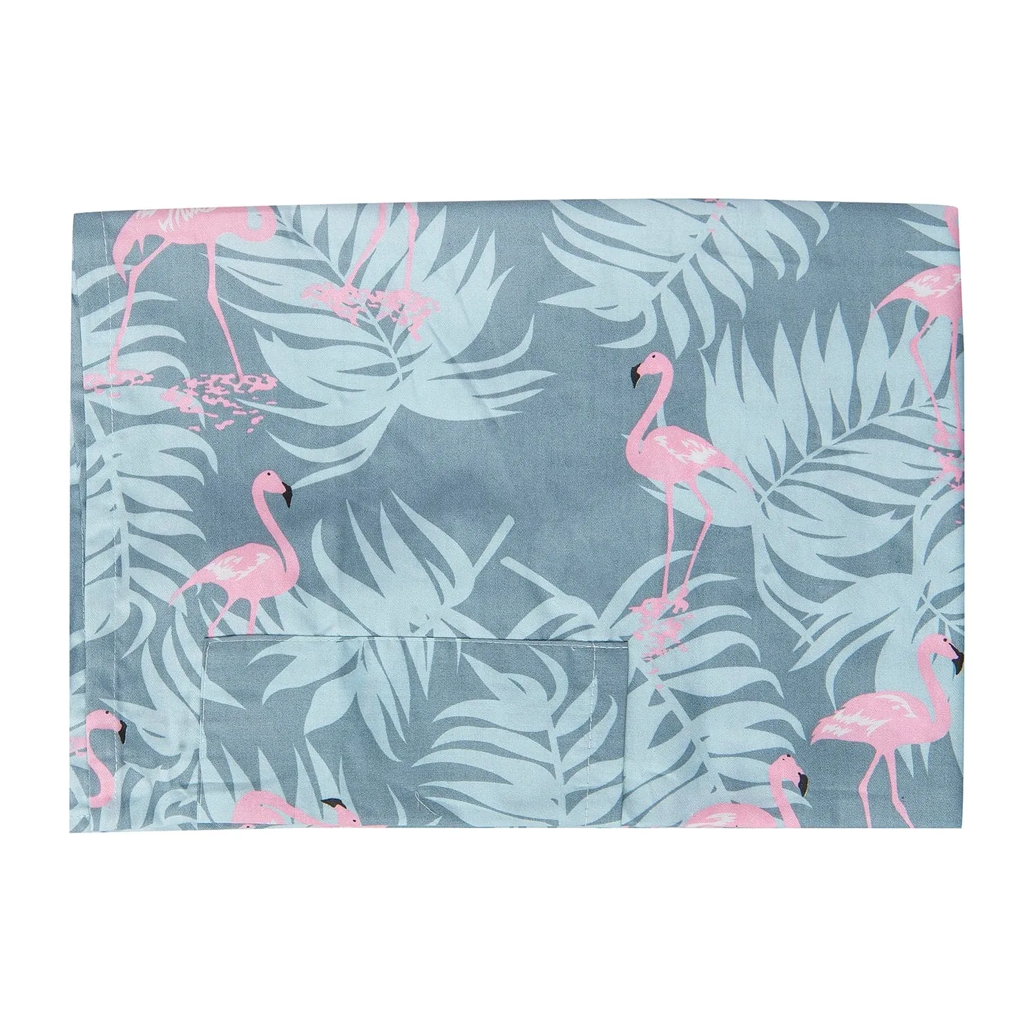 Tropical Cotton Breastfeeding Infant Nursing Cover Grey