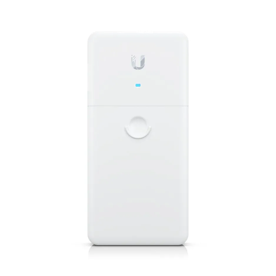 UBIQUITI Long-Range Ethernet Repeater receives PoE/PoE  and offers passthrough PoE output