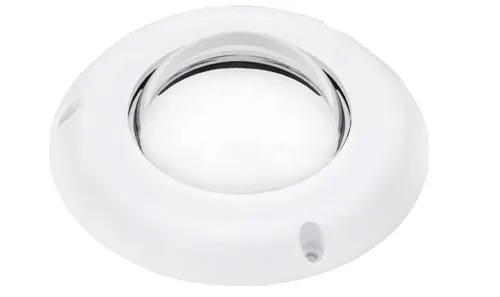 VIVOTEK AC-229-W IK10 Transparent Cover Assembly, 93.8mm, White