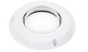 VIVOTEK AC-229-W IK10 Transparent Cover Assembly, 93.8mm, White