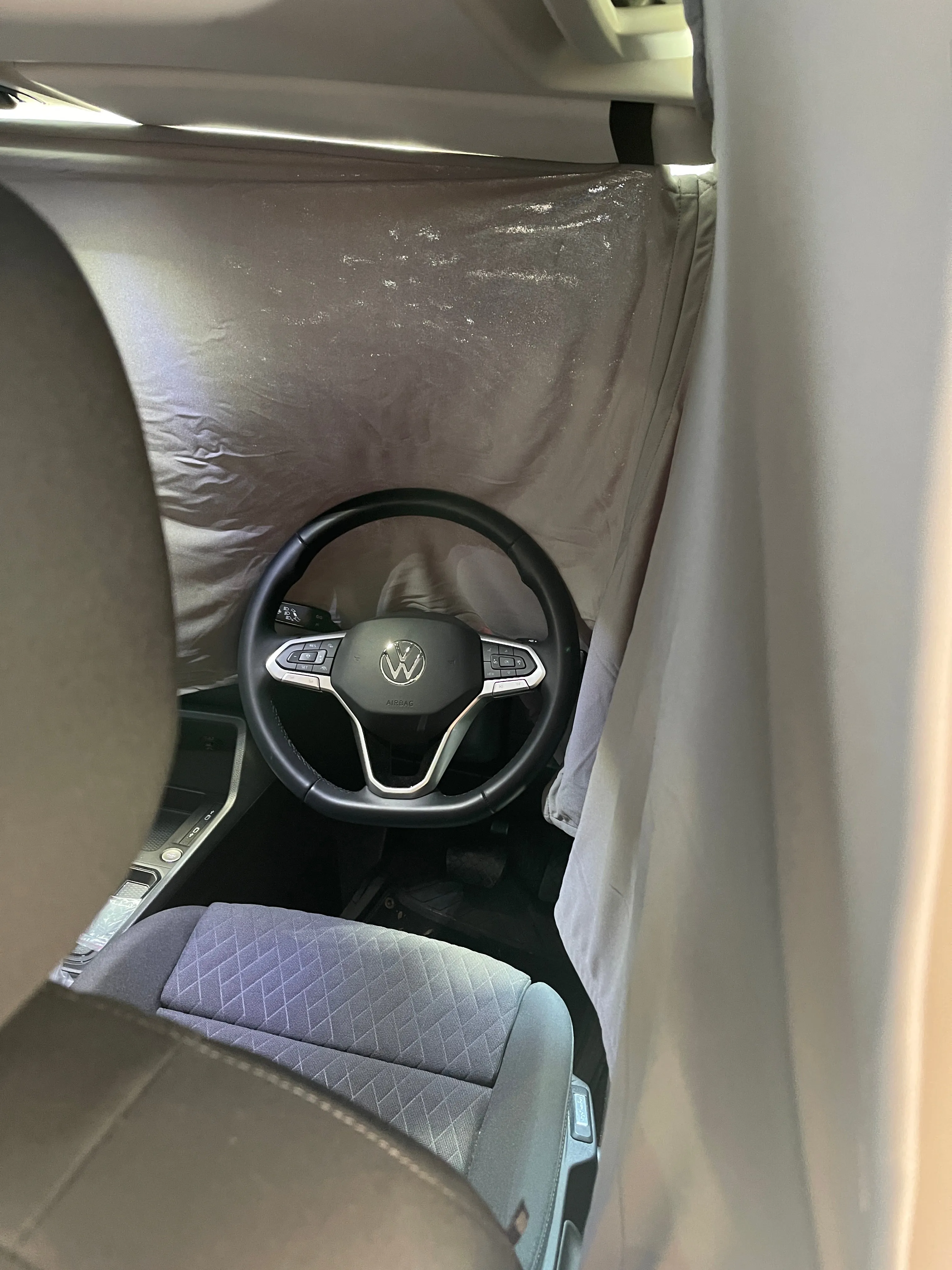 VW Caddy 5 (2021 onwards) - Cab Curtain - 3 windows 1pc