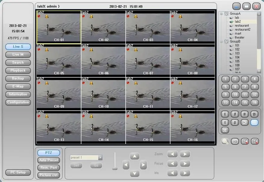 Watchman™ 4-Camera 1080p Indoor/Outdoor Hybrid (AHD/TVI/CVBS) DVR Kit