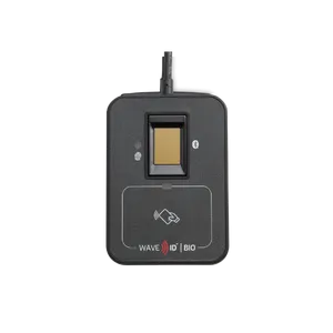 WAVE ID BIO, SDK Badge and Fingerprint Combo Black USB Reader, RDF-30542AKU