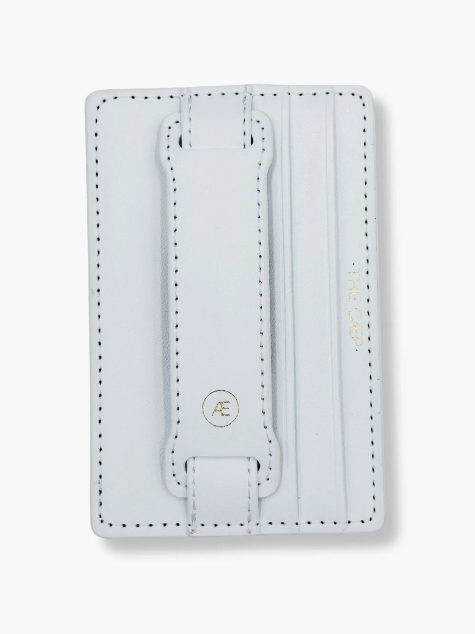 White Hoop Phone Wallet - MagSafe (RFID)
