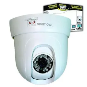 White Indoor Pan Tilt Camera