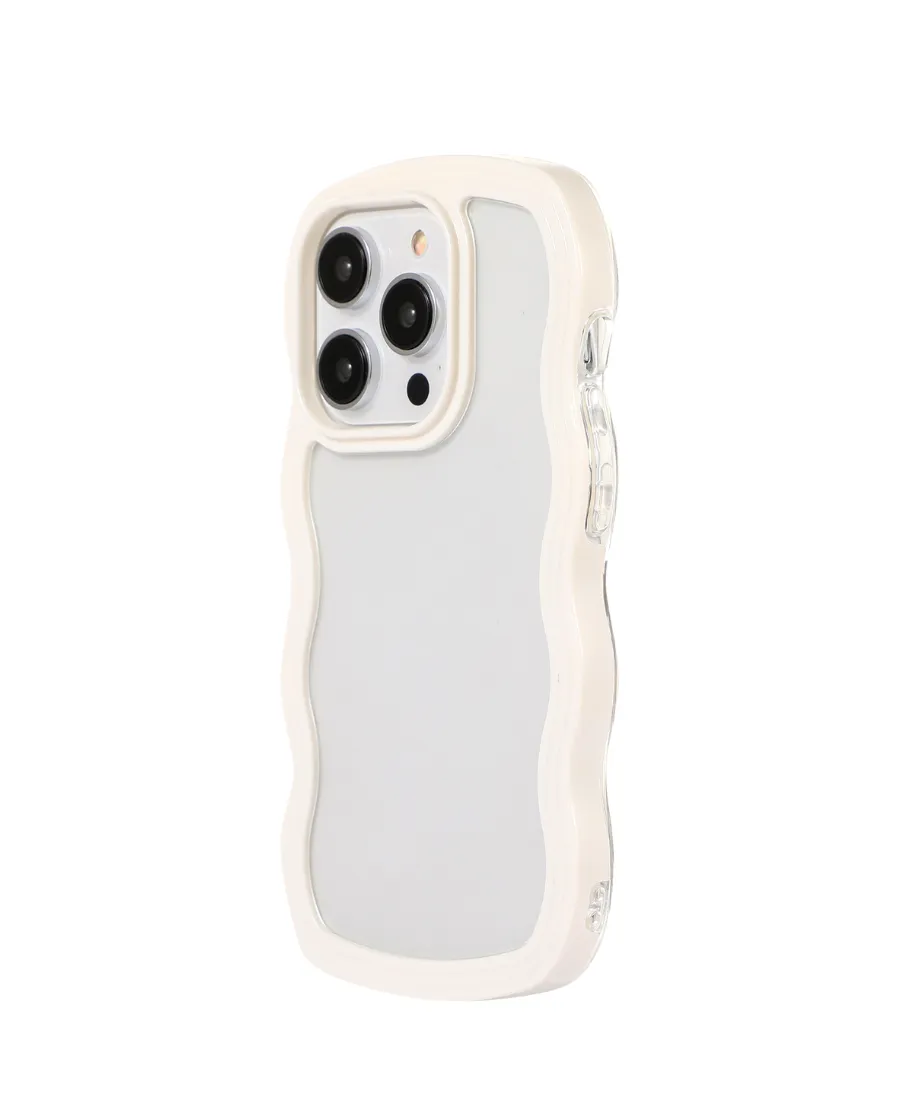 White Wavy Phone Case