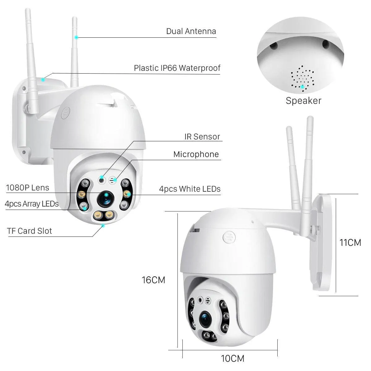 Wifi Smart Net Camera WLW-1-4