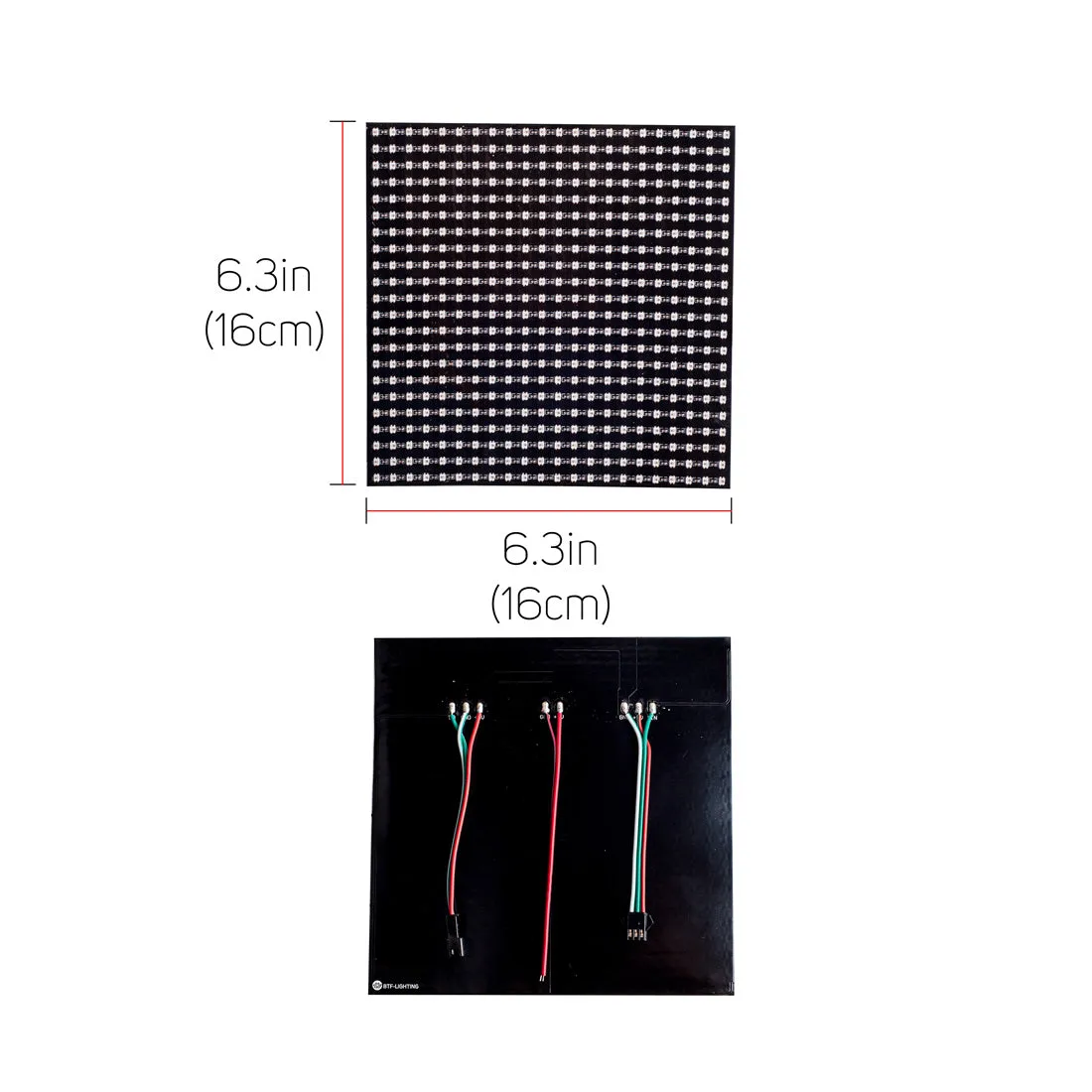 WS2812B Mini Led SMD 2427 Digital 11x44 22x22 Digital Flexible LED Panel Screen Individually Addressable DC5V