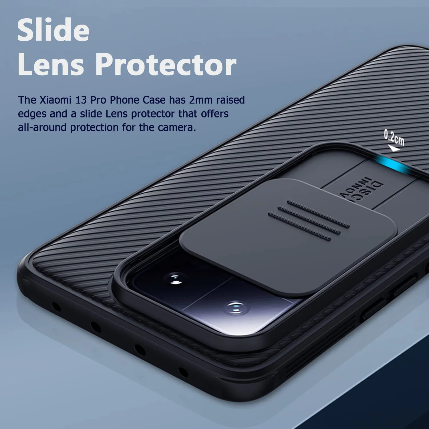 Xiaomi 13 Pro Case Cover | Camshield Pro Series | Blue