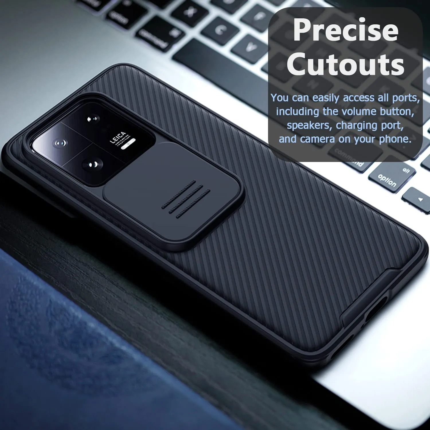 Xiaomi 13 Pro Case Cover | Camshield Pro Series | Blue