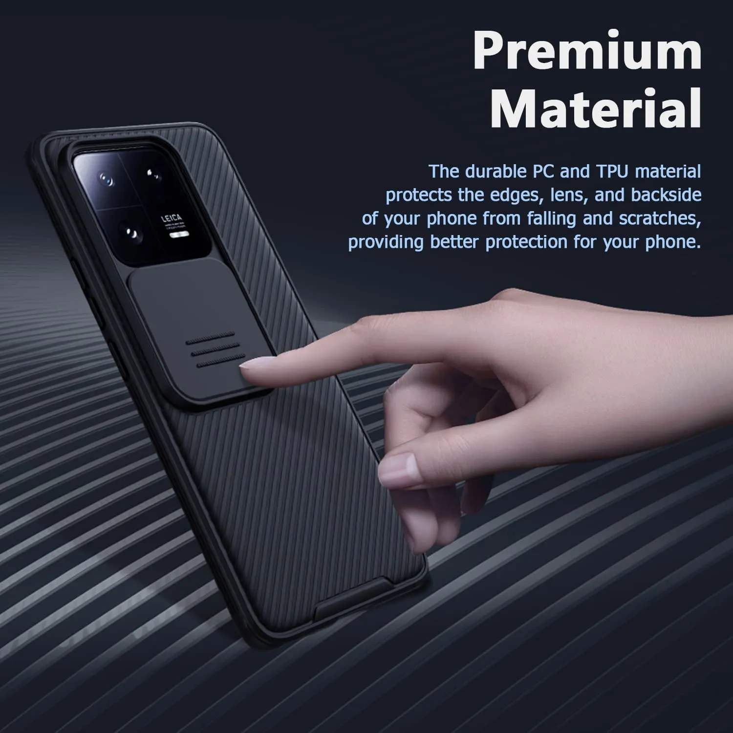 Xiaomi 13 Pro Case Cover | Camshield Pro Series | Blue